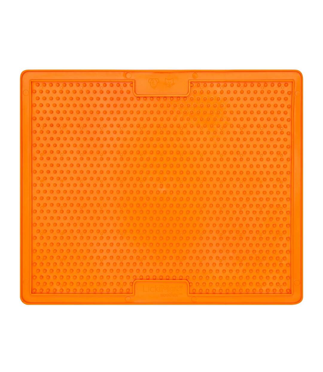 Lickimat - Tapis d'alimentation pour chiens SOOTHER (Orange) (30 cm x 25 cm) - UTBT4444