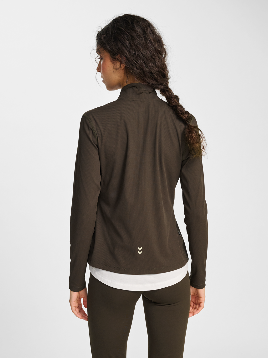hmlPULSE W ZIP SHIRT L/S