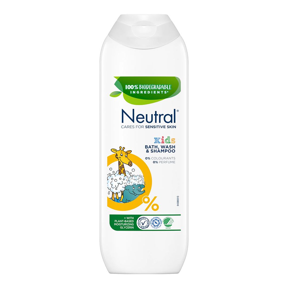Kids Bath, Wash Gel & Shampoo Parfymefri 250ml