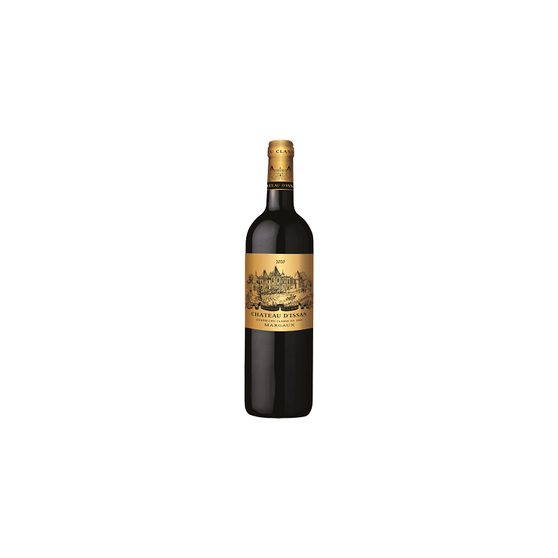 Château d'ISSAN 2020 - Margaux - par Caisse bois de 6 bouteilles 75 cl