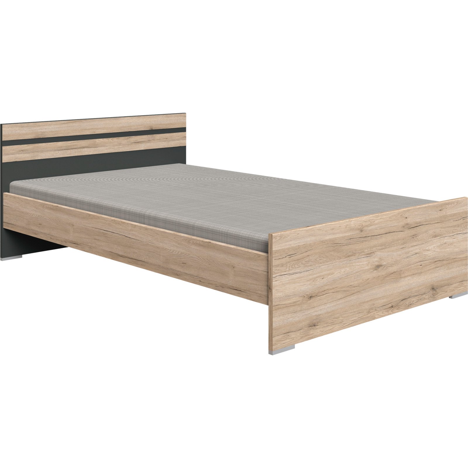 Bett Cara sanremo/graphit, 120x200 cm