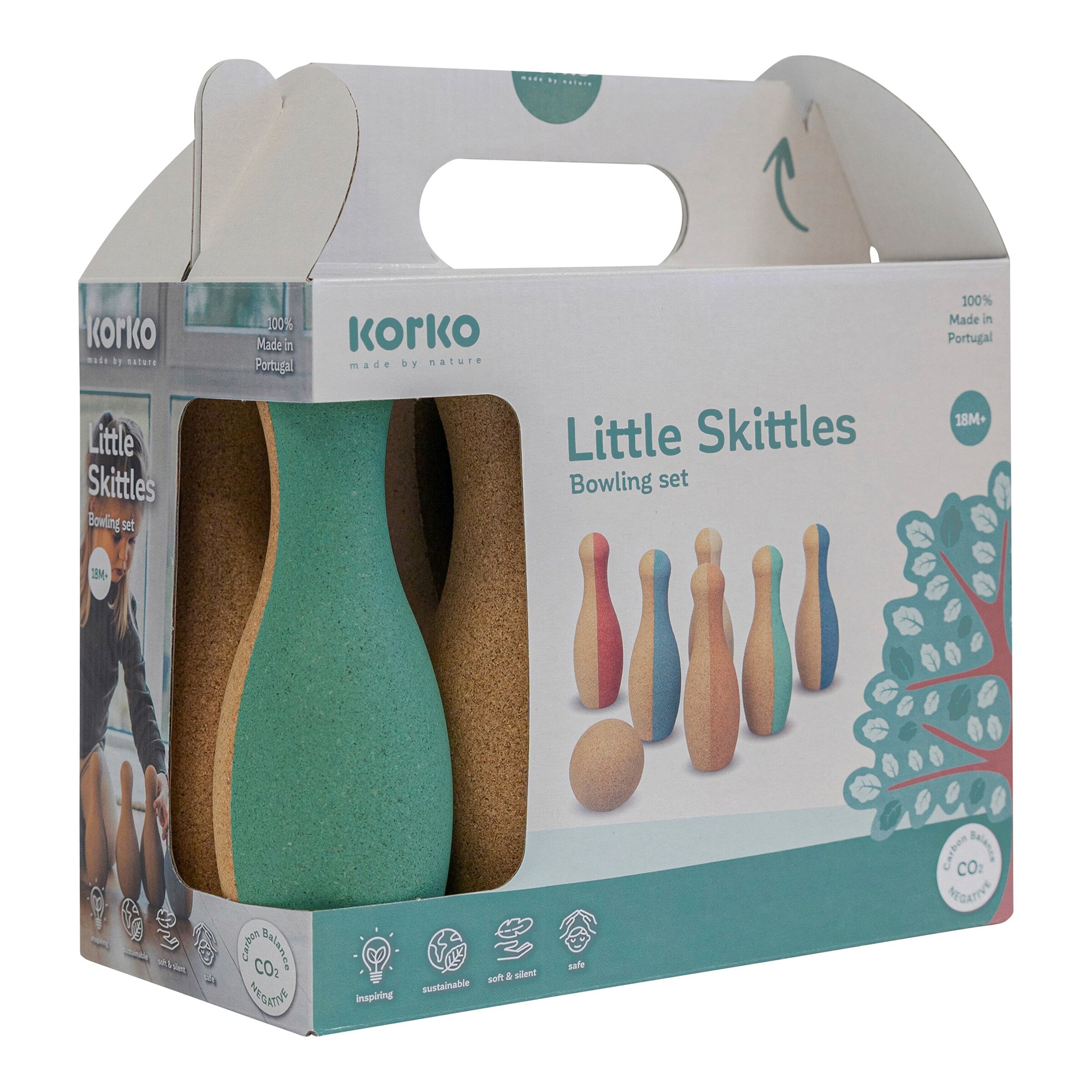 Korko Bowling Set Little Skittles