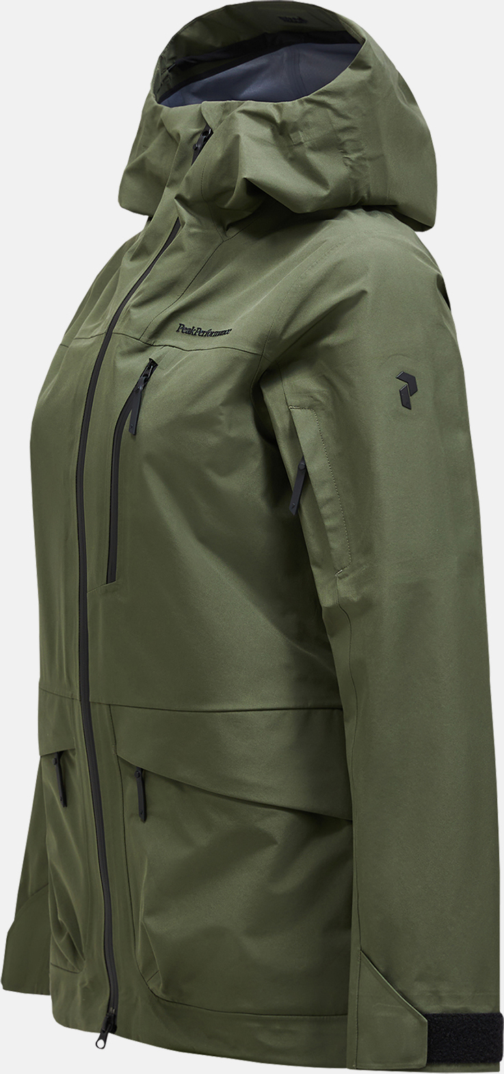 Vertical GORE-TEX 3L Jacket Dame Pine Needle