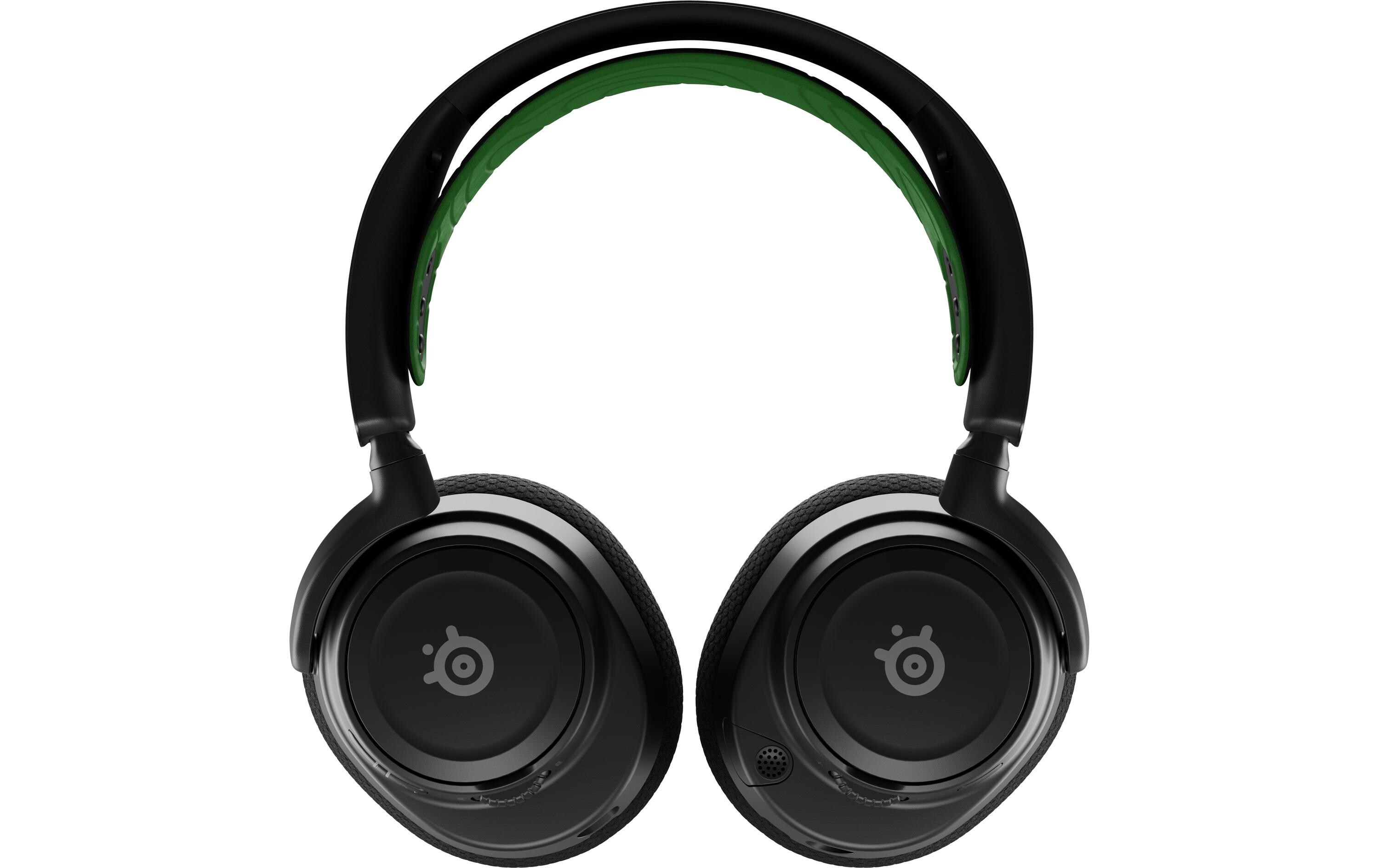 Headset Arctis Nova 7X Grün/Schwarz<br>Kabelloses Gaming-Headset mit Surround-Sound