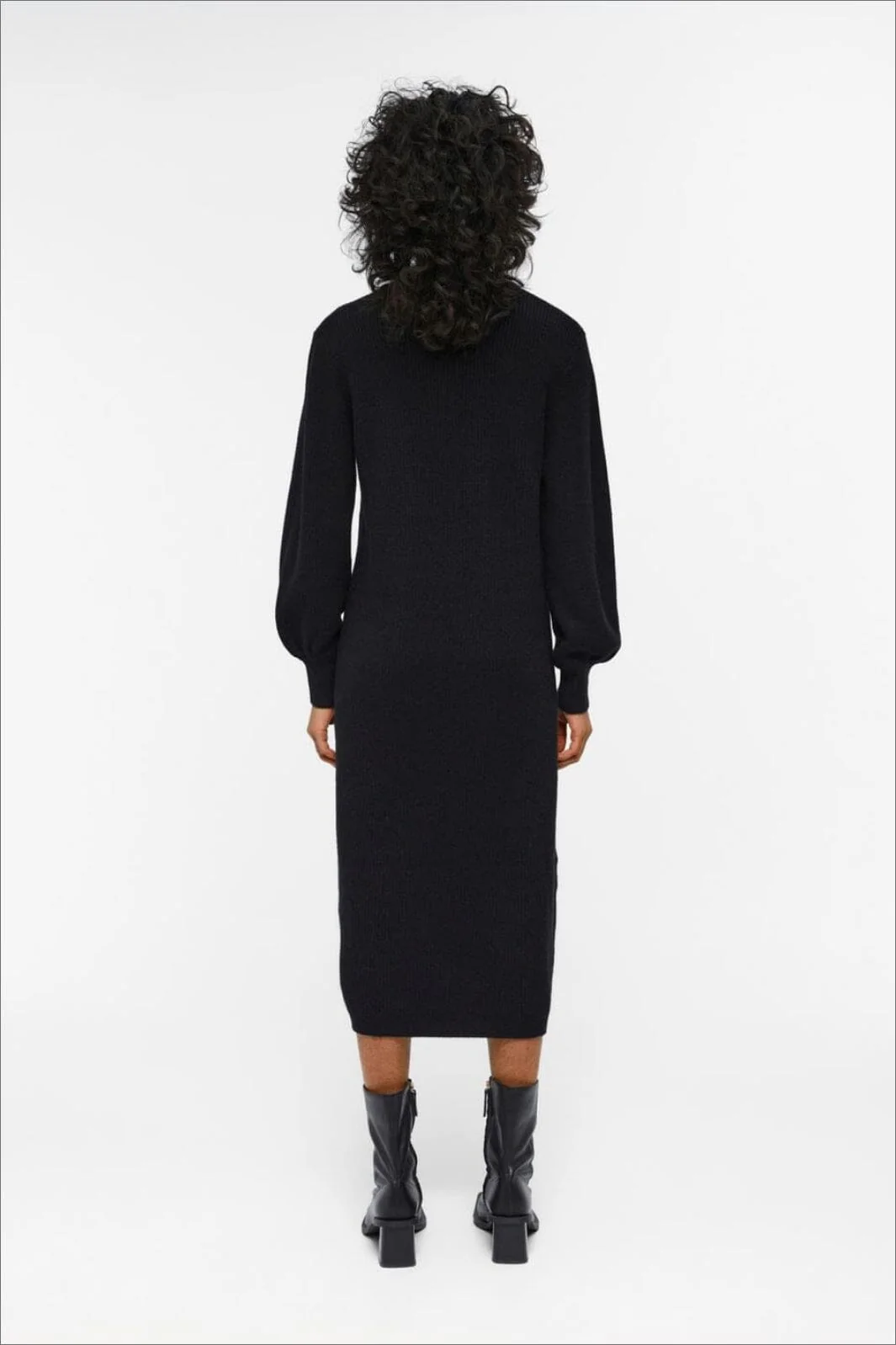 Object Objmalena L/S Knit Dress 3645164 black