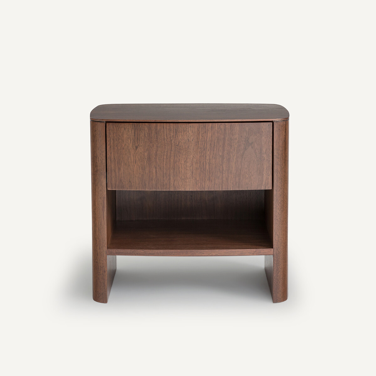 AM.PM<br>Mesa de cabeceira em folheado de nogueira ou carvalho, Willow