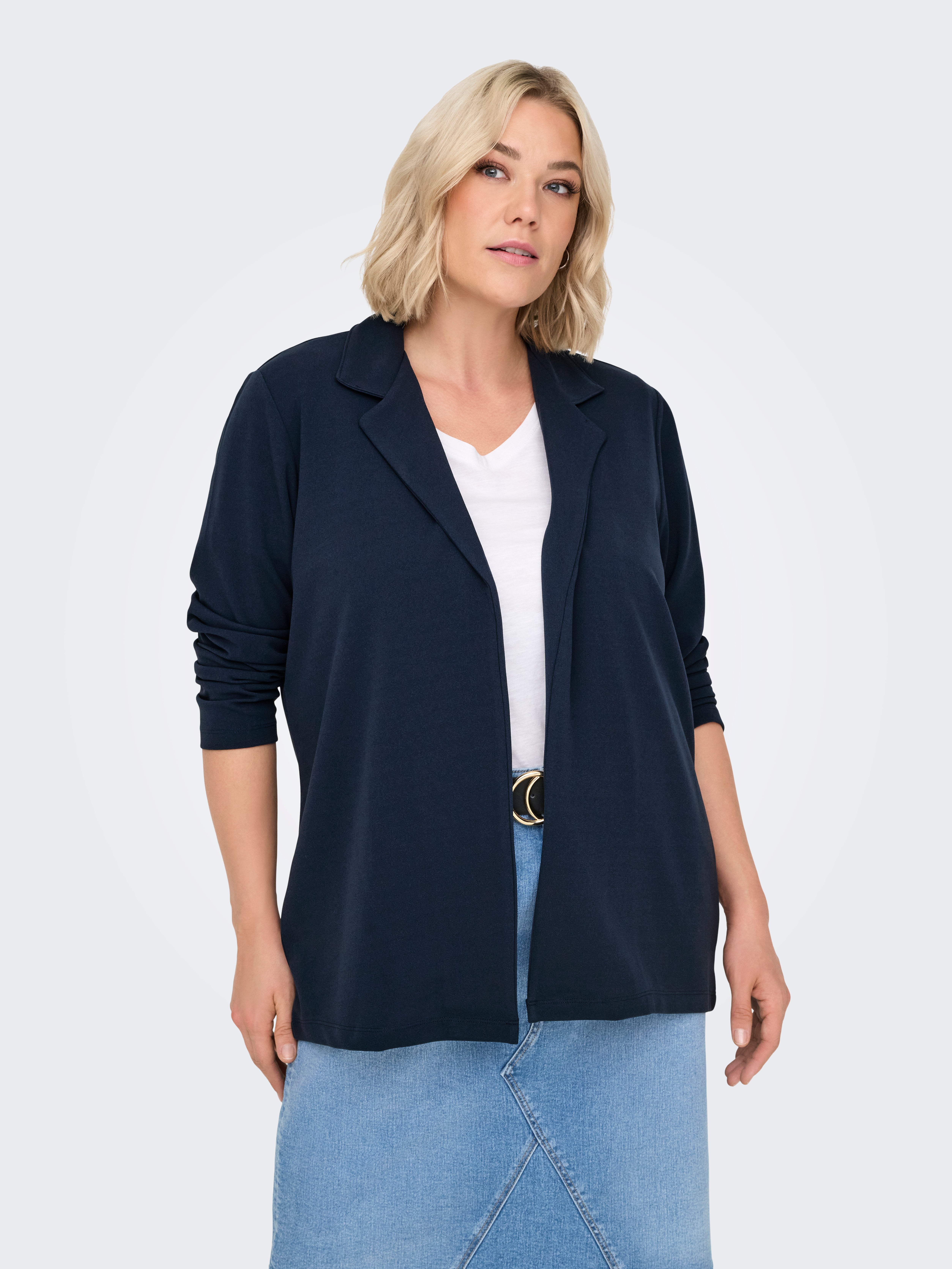 CARSANIA Blazer Navy Blazer