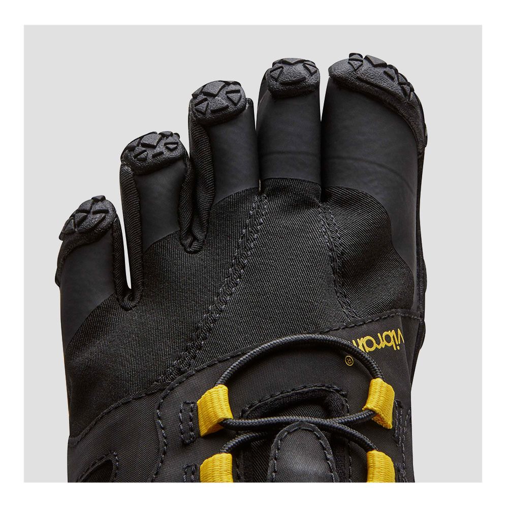 Five Fingers V-TRAIL 2.0 - Chaussures trail Femme noir/jaune