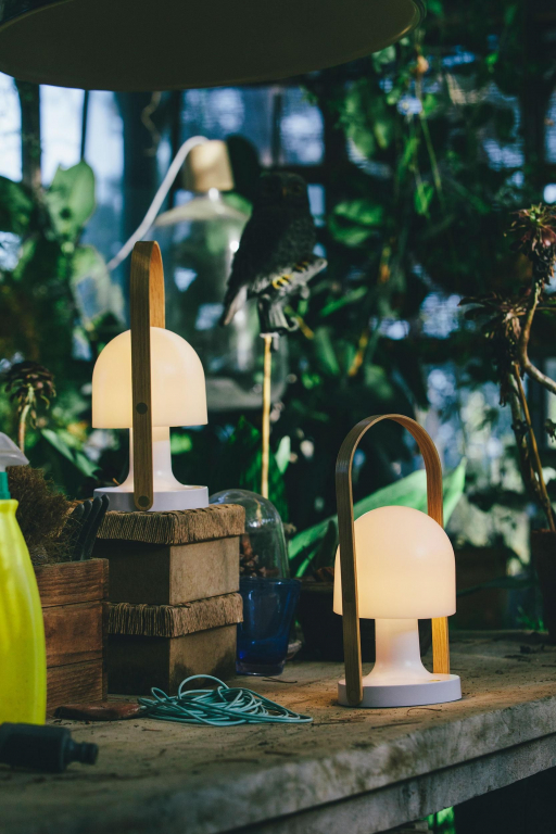 Marset FollowMe tafellamp LED oplaadbaar wit