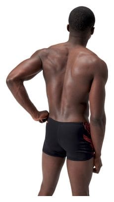 Maillot de Bain Speedo Tech Panel Noir / Rouge