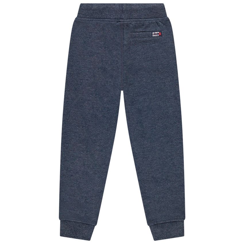 Pantalon de jogging en molleton pour enfant garçon - Bleu marine