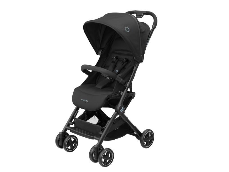 MAXI-COSI Buggy Lara2 Schwarz Kinderwagen für enge Räume und grosse Abenteuer