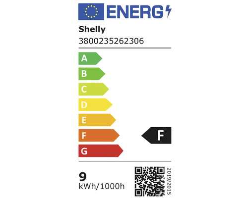 Shelly Smart LED-lamp Duo Dimbaar E27/9W 800 lm 4000 K Neutraal Wit + RGBW