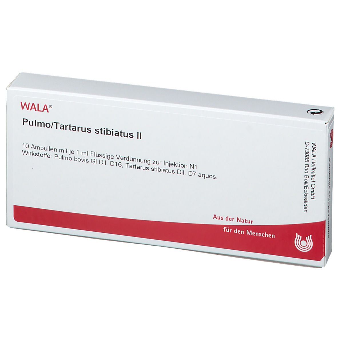 Wala® PULMO/ Tartar. Stib. Ii Amp.