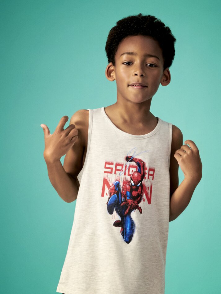 Regata do Homem-Aranha da Marvel - Cinza Mesclado
