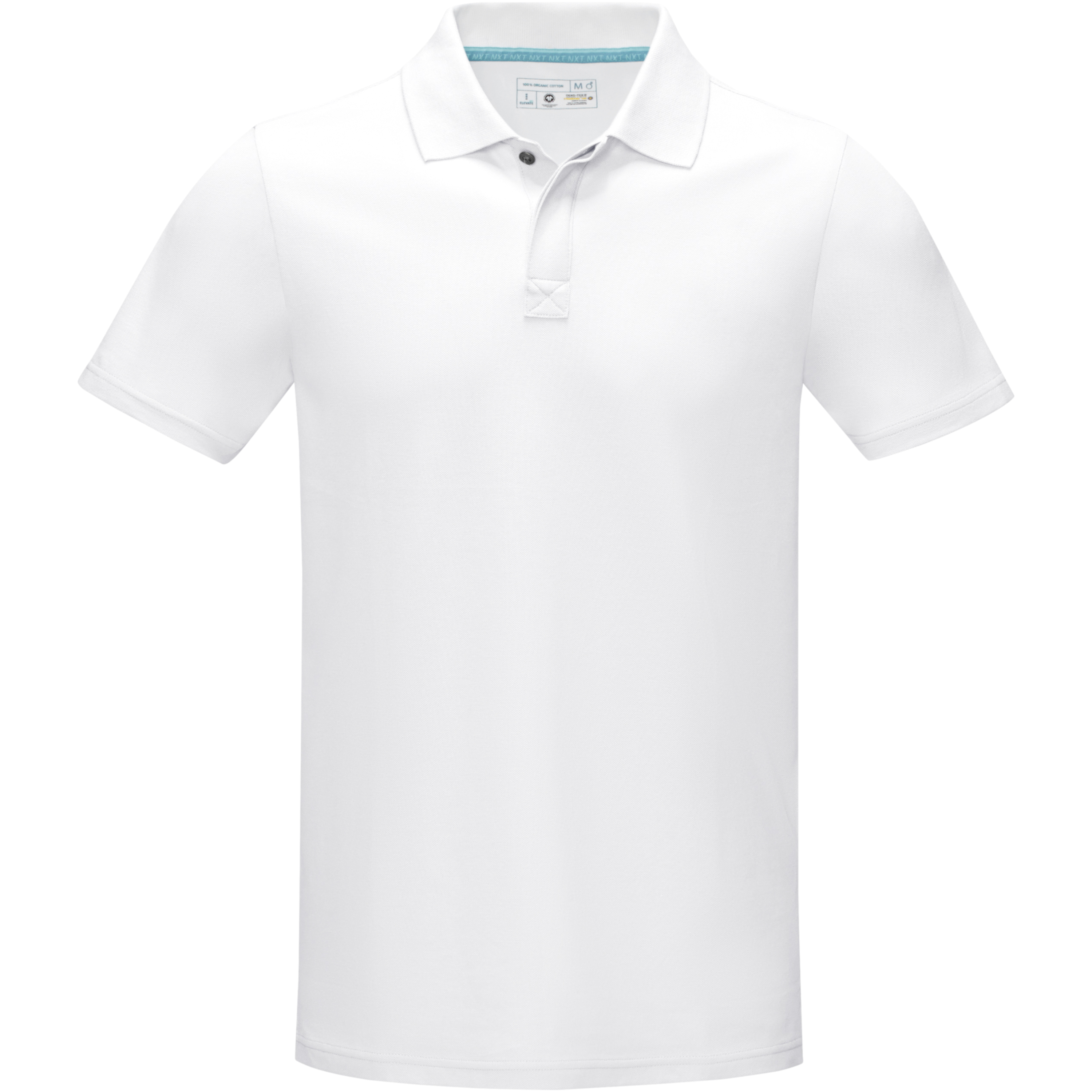 Elevate NXT 37508 - Polo Graphite bio GOTS manches courtes homme