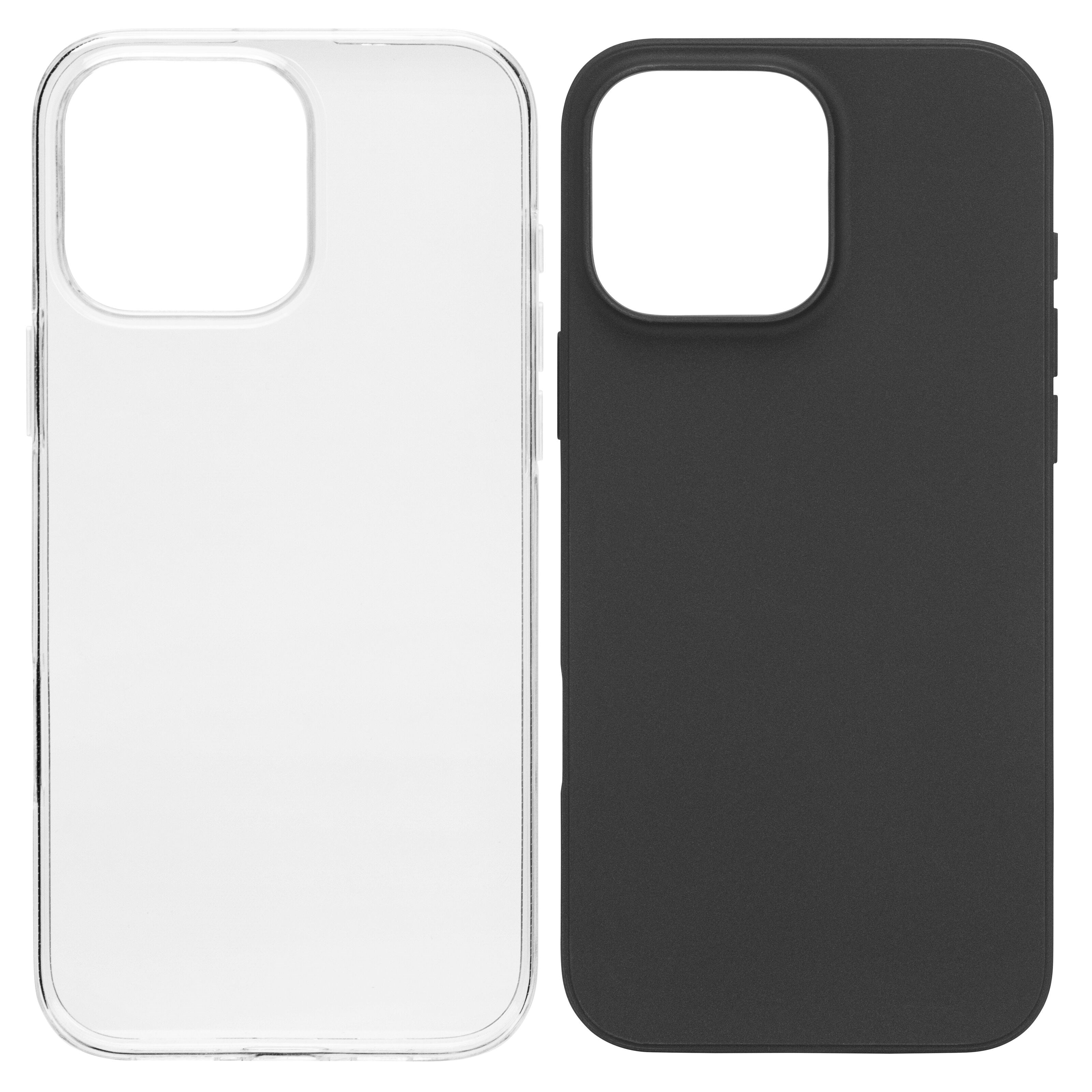 Linocell Second skin for iPhone 16 Pro Max Gjennomsiktig
