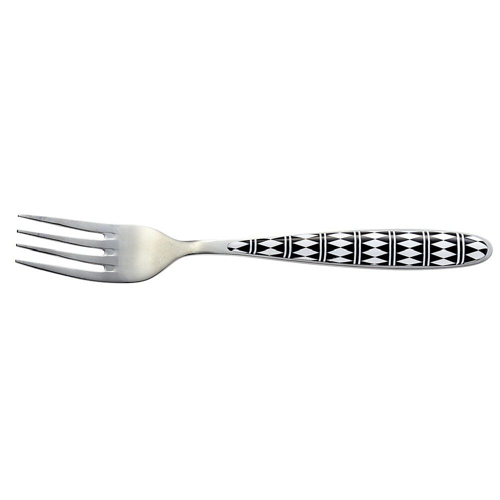 Fourchette Losange noir et blanc