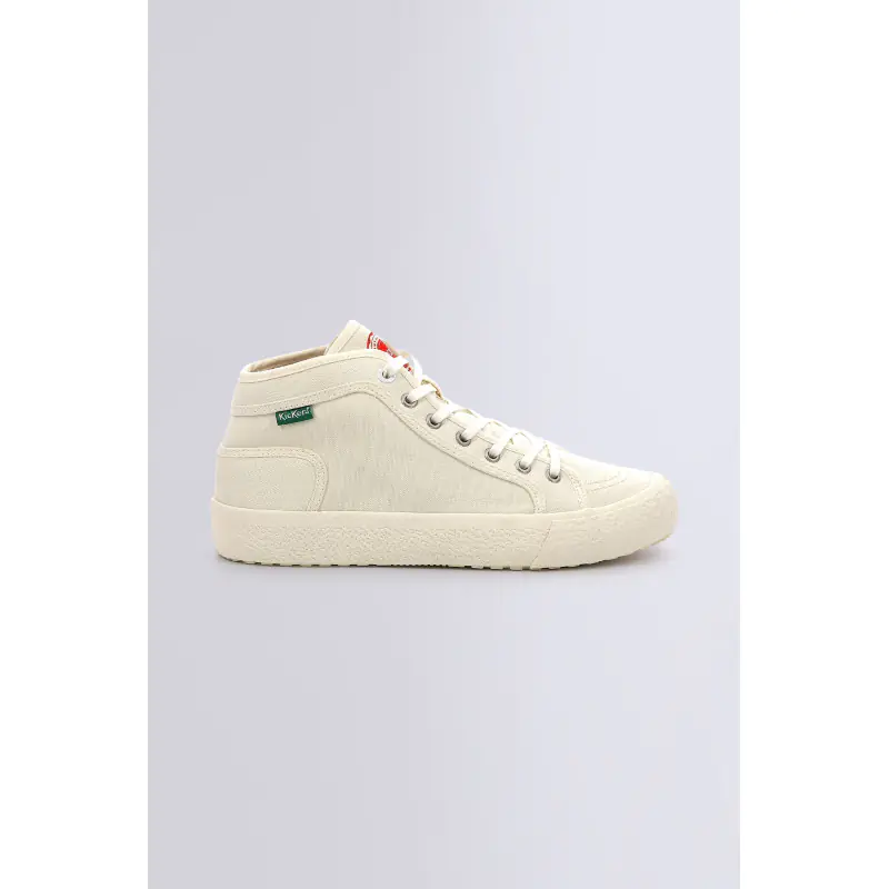 ARVEILER BLANC SNEAKERS HAUTES Textile Femme