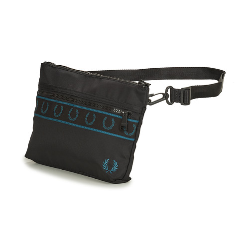 Fred Perry - CONTRAST TAPE SACOCHE BAG Negro