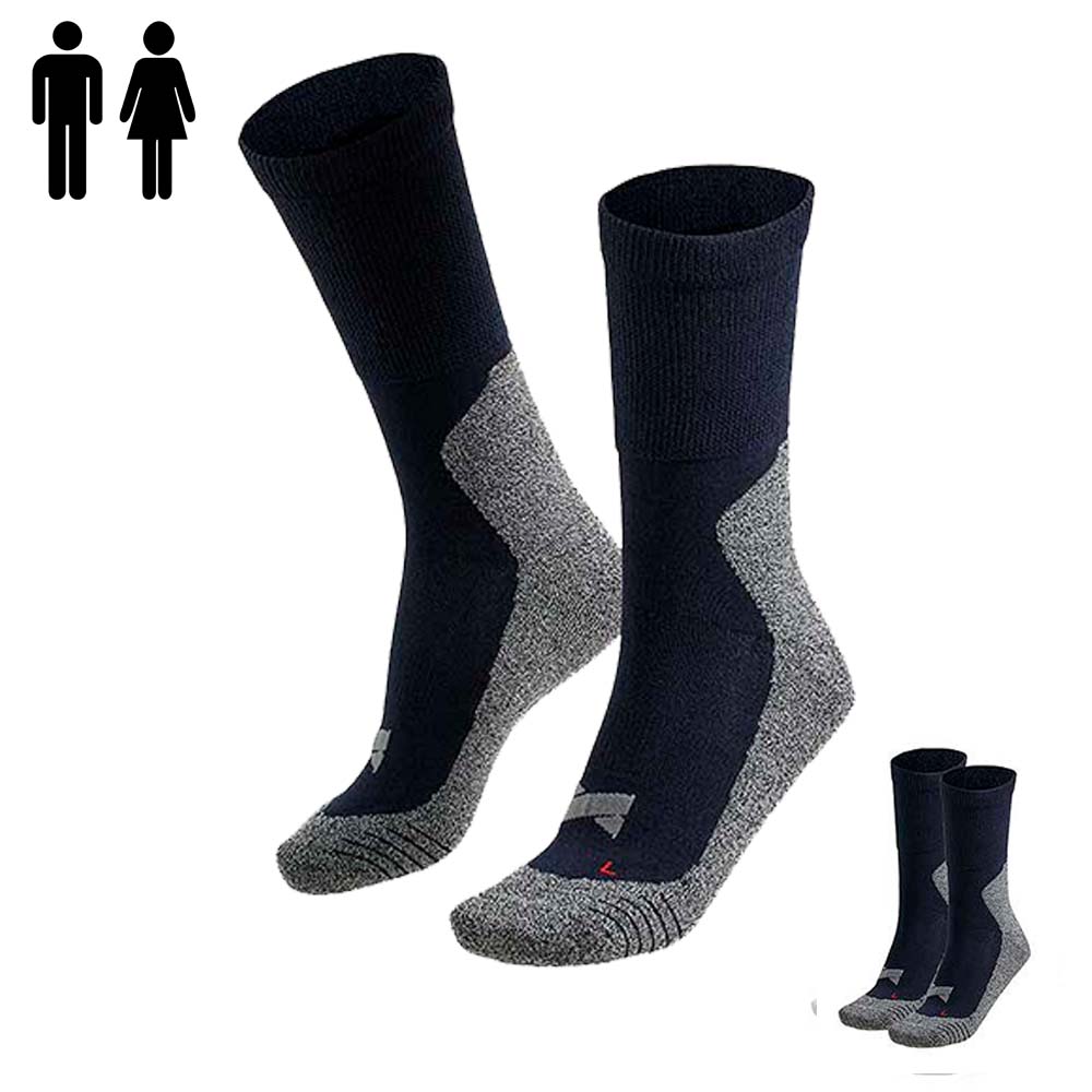 Pacote com 2 pares de meias de caminhada Xtreme Sockswear