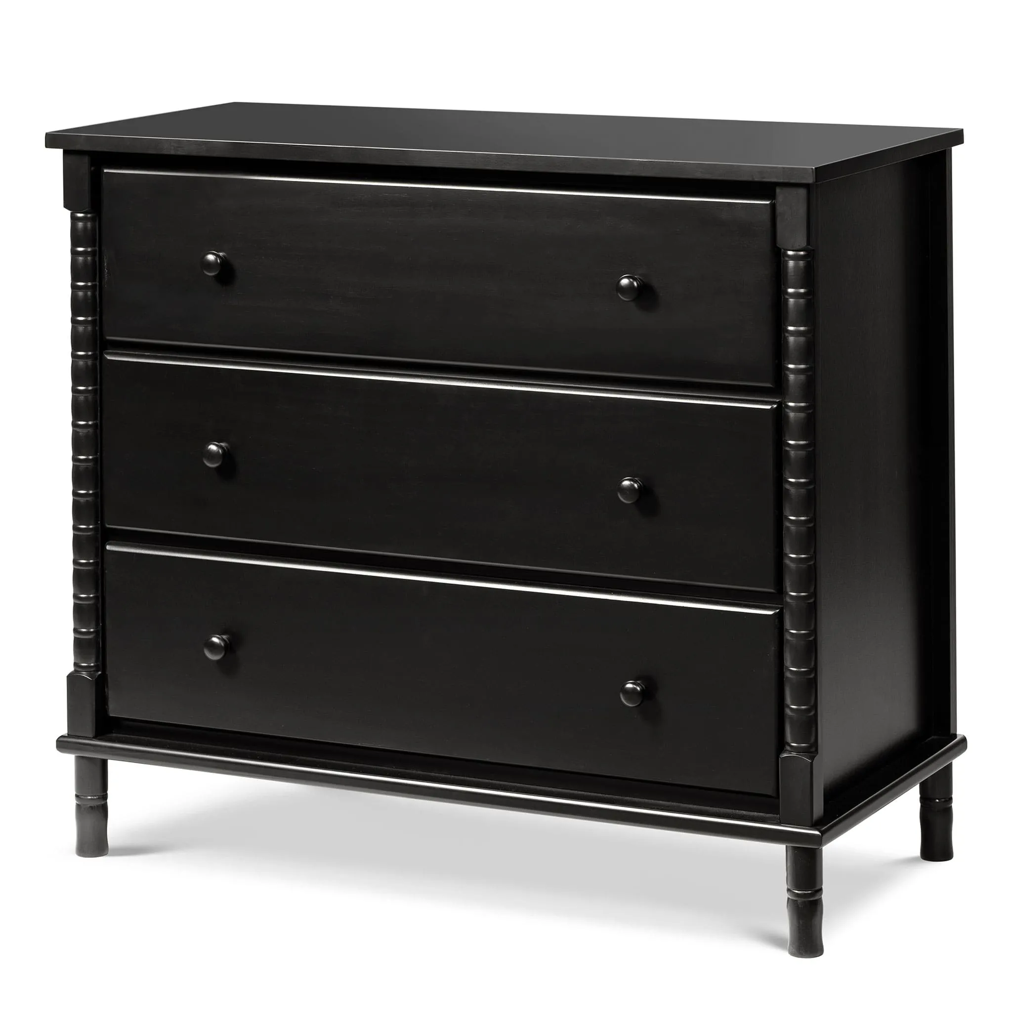 DaVinci Bureau 3 Tiroirs Jenny Lind Spindle - Ébène