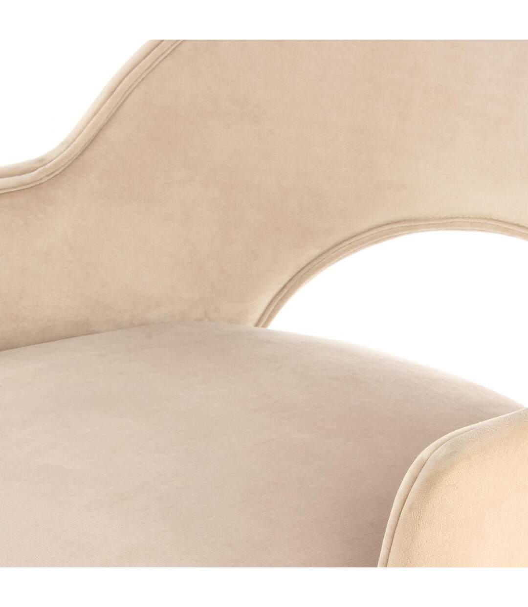 Lot de 2 fauteuils APE en polyester doux et soyeux fait main FSC