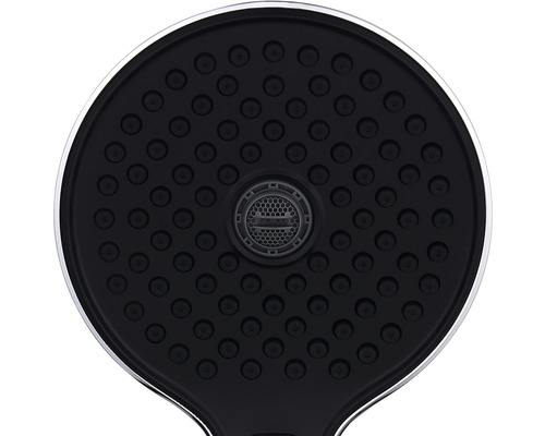 AVITAL BRASLA ronde handdouche Ø 130 mm chroom / zwart