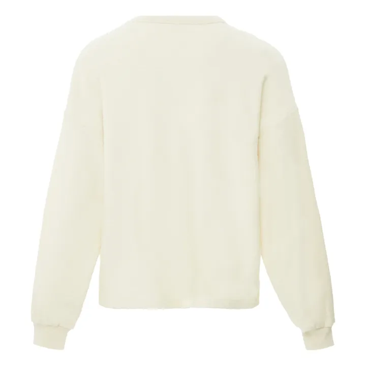 American Vintage Sweat Bobypark Coton Bio | Ecru