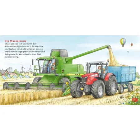 Carlsen Verlag Hör mal (Soundbuch): Fahrzeuge auf dem Bauernhof