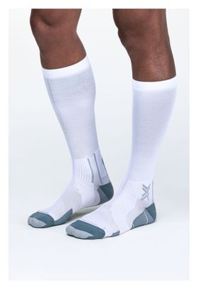 Chaussettes X-Socks Run Perform OTC Blanc Gris