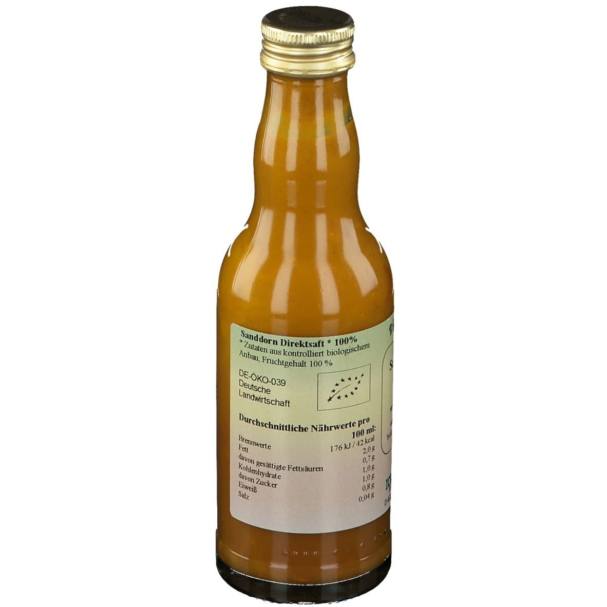 Vitalhaus® Sanddorn Saft ungesüßt