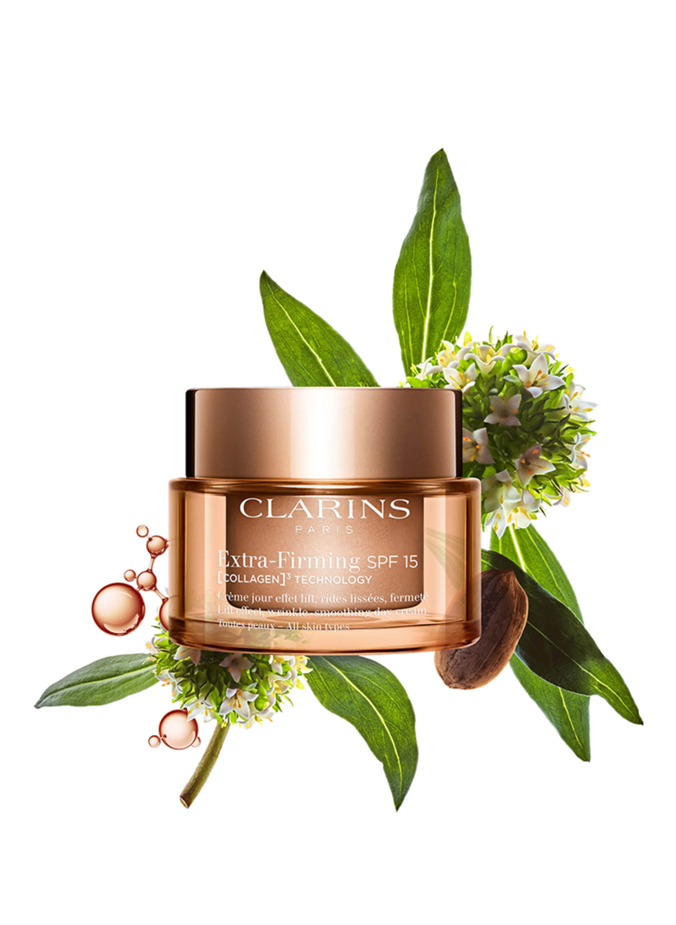 CLARINS EXTRA-FIRMING JOUR SPF 15 [COLLAGEN]³ TECHNOLOGY