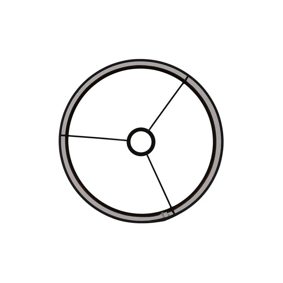 Lampenkap cilinder LIVIGNO - 40-40-30cm - zwart