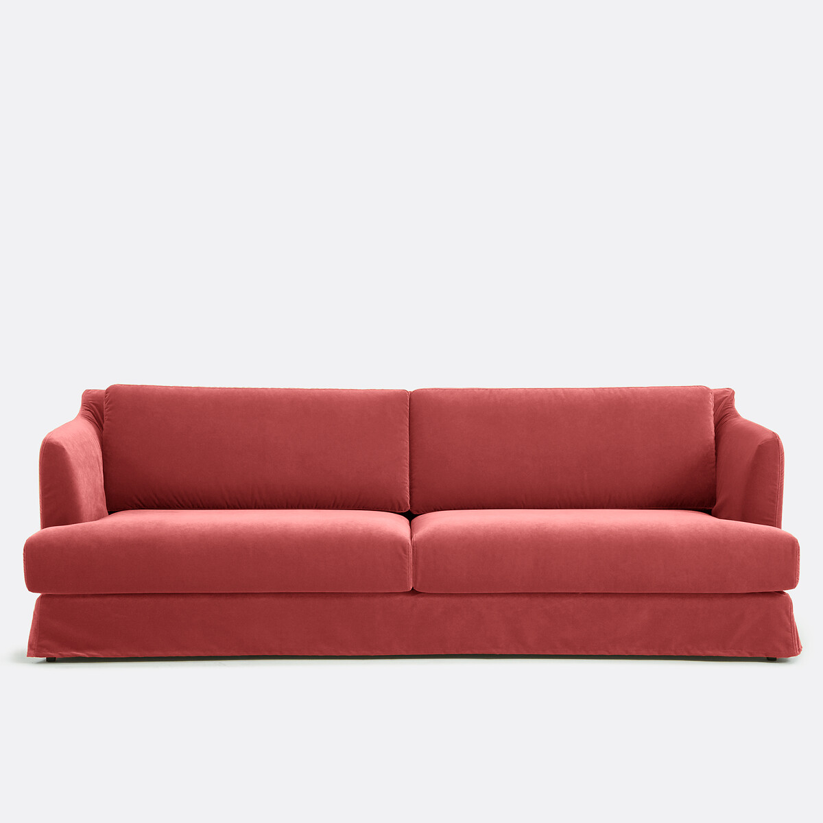 LA REDOUTE INTERIEURS<br>Sofá de veludo de 3, 4 ou 5 lugares MONZELLA