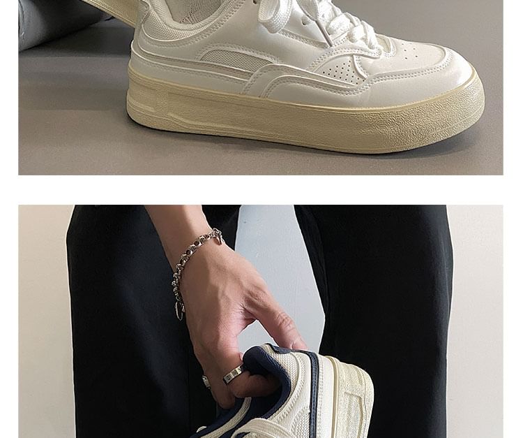 HANO - Platform Paneel Sneakers