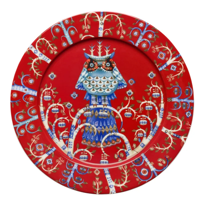 Iittala - Taika Teller flach Ø 27 cm, rot