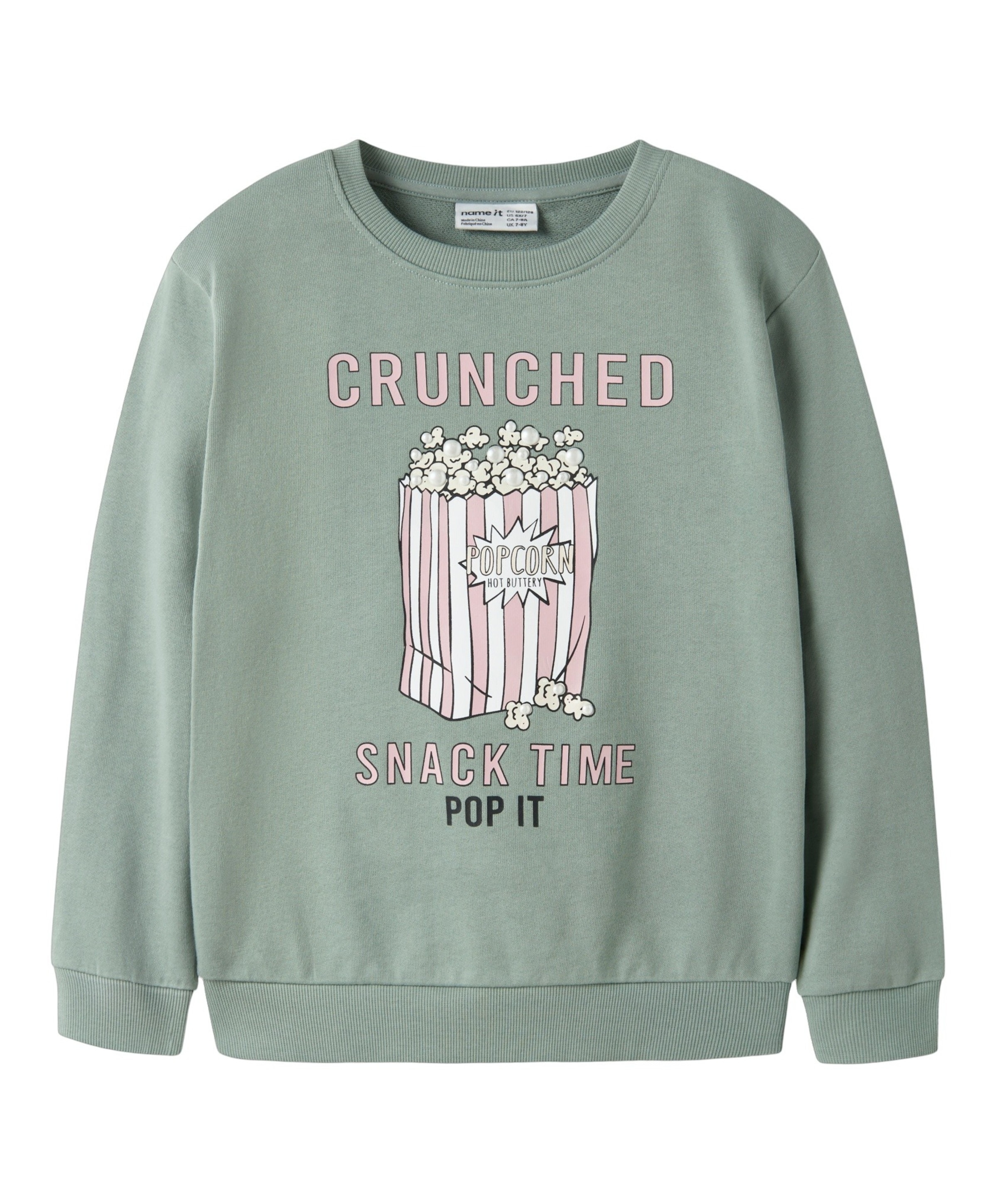 Name it Meisjes sweater groen