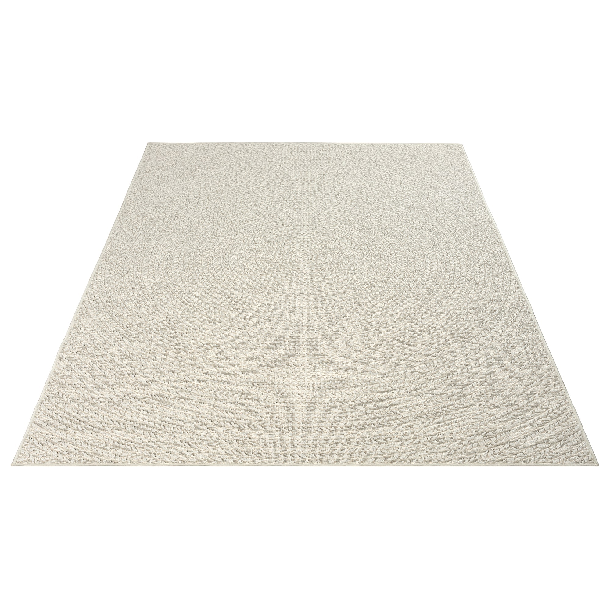 the carpet Teppich »Kansas« rechteckig 1 mm Höhe moderner robuster In und Outdoor Teppich Jute Look