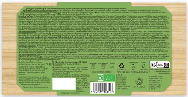 Pukka - Tea Discovery Chest Bio - Kruidenthee - Biologisch - Diverse Smaken