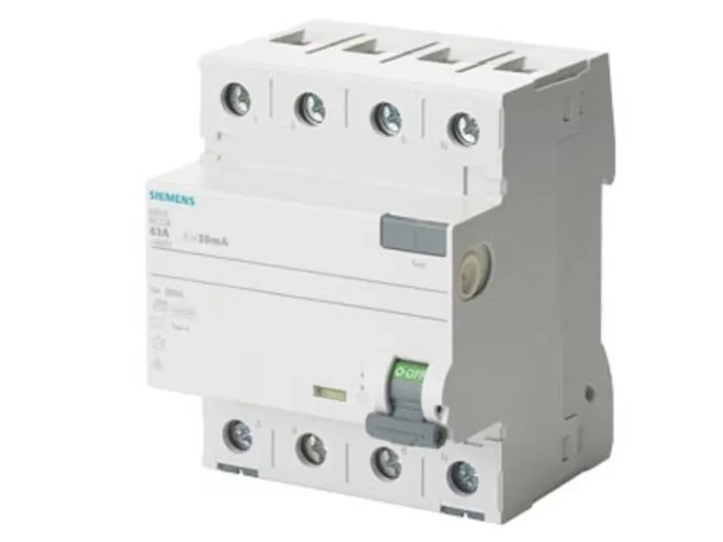Siemens 5SV38468 FI-sikkerhedsafbryder A 63 A 1 A 400 V