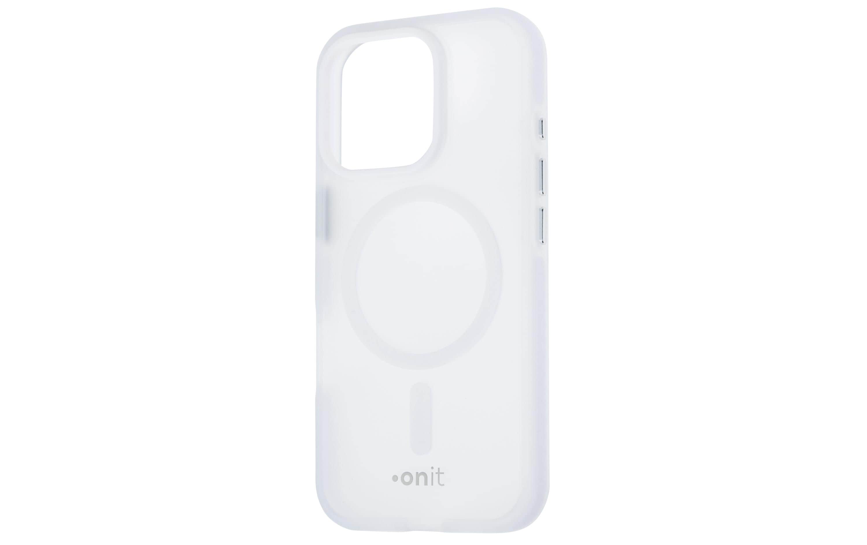 Back Cover Armorix iPhone 16 Pro Weiss mattMagSafe-kompatible Schutzhülle, fallgeprüft nach MIL-STD-810H