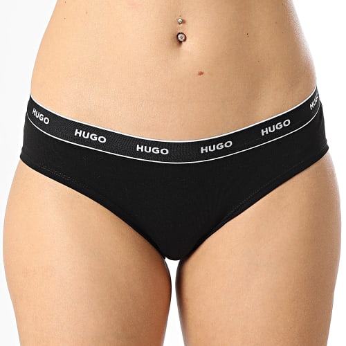 Lot De 3 Culottes Femme 50480157 Noir Blanc Violet