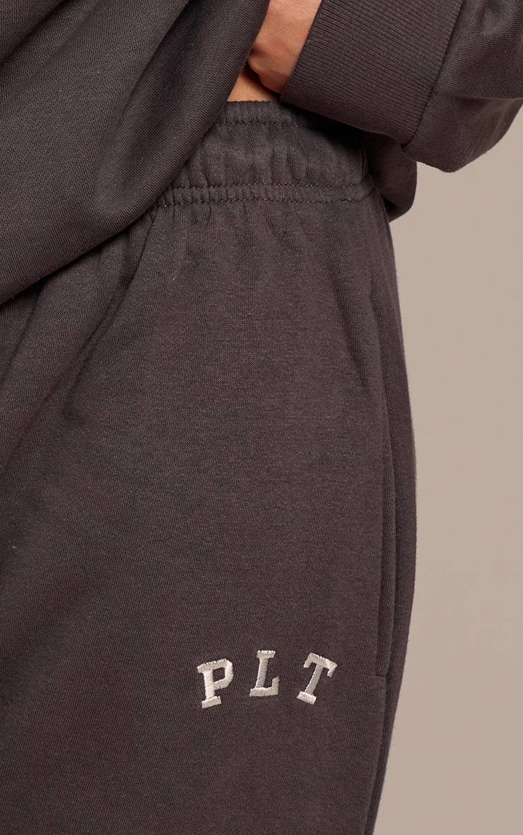 Charbon Jogging Large Oversize Avec Logo PLT