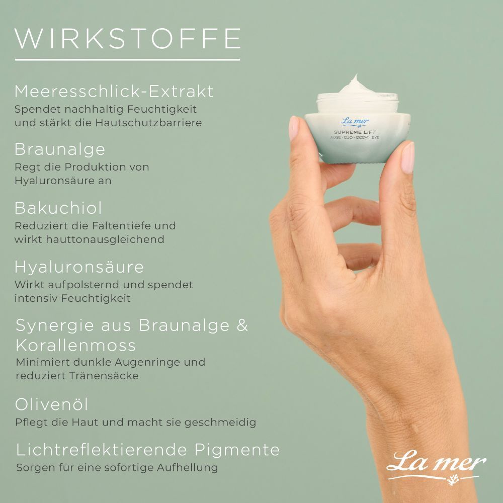 La mer SUPREME LIFT ANTI-AGE Augencreme