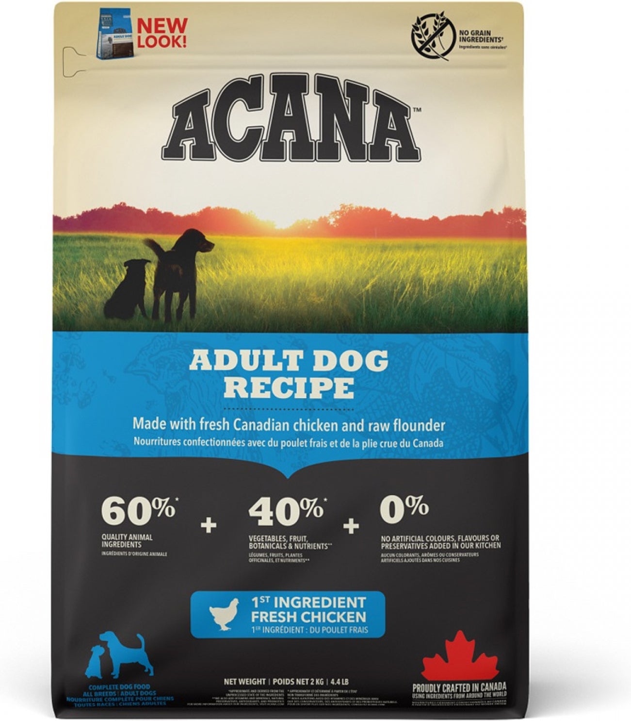 Acana hondenbrokken Heritage adult gevogelte 2 kg
