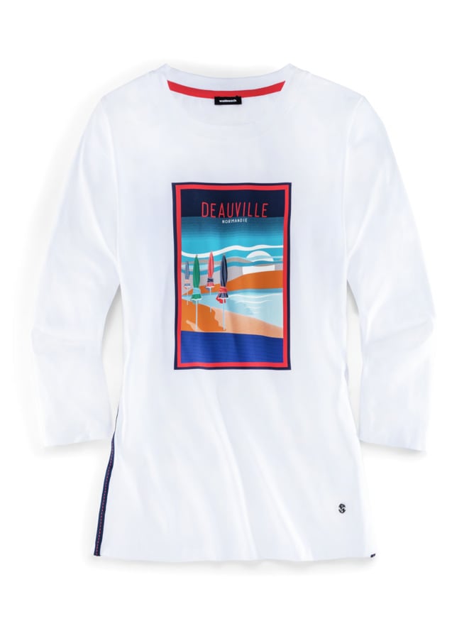 Baumwoll-Shirt Normandie