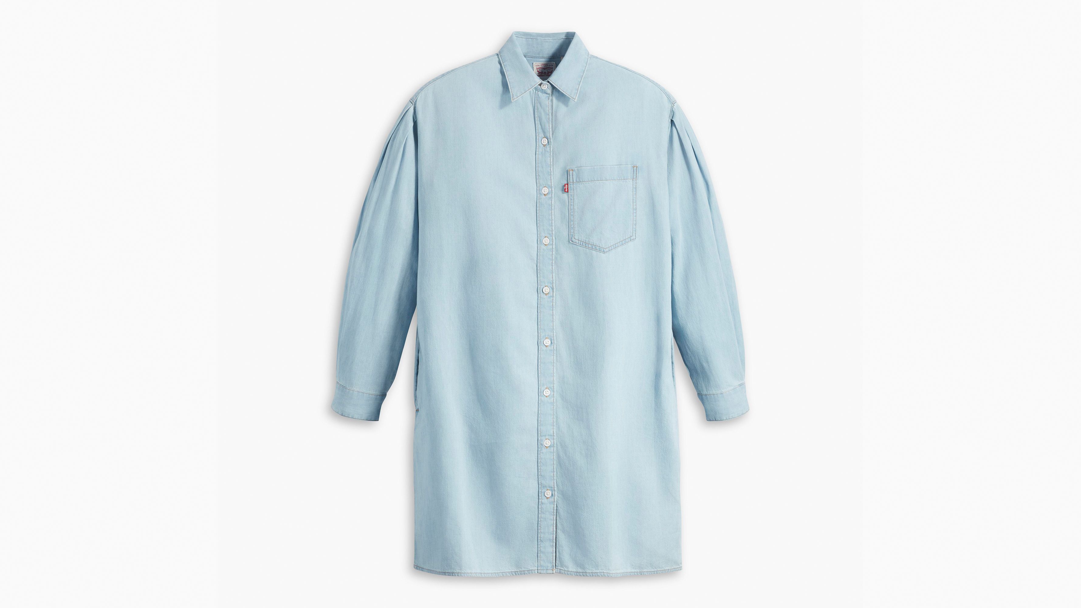 Robe chemise Rhea Lightweight - Good Grades 4 - Bleu