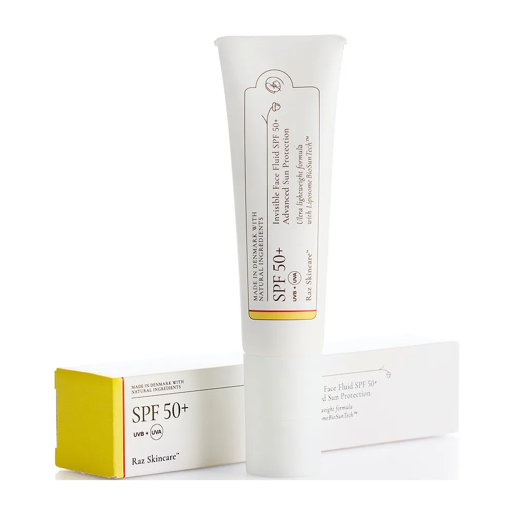 Raz Skincare Invisible Face Fluid SPF 50 - 50 ml.