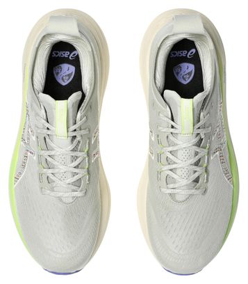 Chaussures Running Asics Gel-Nimbus 27 TR Nature Bathing Beige/Vert Homme